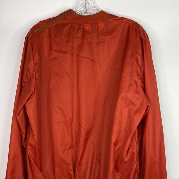 Vintage Field And Stream Orange Pullover Windbreaker Jacket Small 70s - Picture 5 of 10